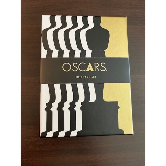 2025 97th Academy Awards OSCARS DIECUT NOTECARD SET NIB + Free Bonus - Picture 1 of 5